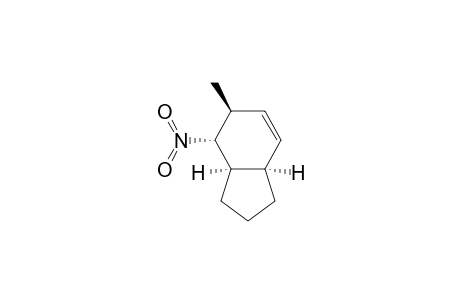 1H-Indene, 2,3,3a,4,5,7a-hexahydro-5-methyl-4-nitro-, (3a.alpha.,4.alpha.,5.beta.,7a.alpha.)-(.+-.)-