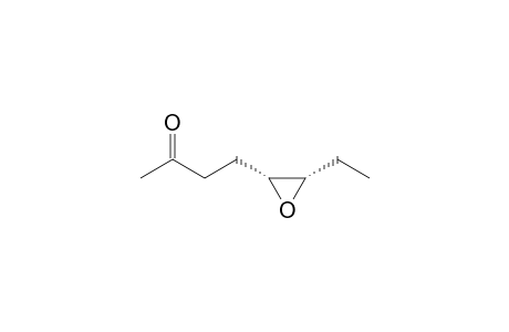 2-Butanone, 4-(3-ethyloxiranyl)-, cis-
