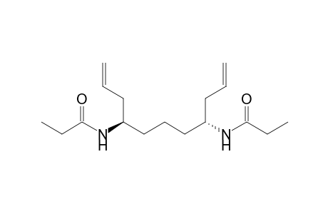 (1S,5S)-(-)-N-(1-Allyl-5-propionylaminooct-2-enyl)propionamide