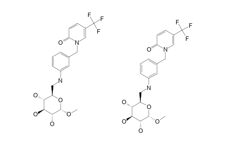 METHYL-6-DEOXY-6-[3-(5-TRIFLUOROMETHYL-2(1H)-PYRIDONE-1-YL-METHYLENE)-ANILINO]-ALPHA-D-GLUCOPYRANOSIDE