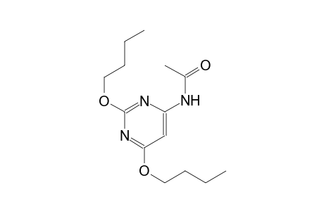 N-(2,6-dibutoxy-4-pyrimidinyl)acetamide