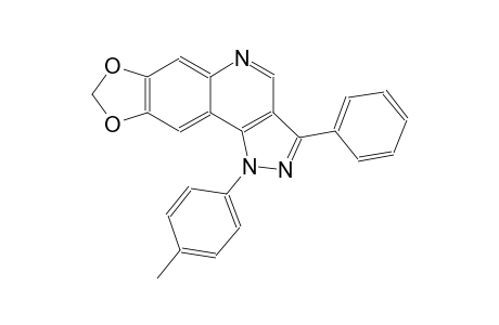 1-(4-methylphenyl)-3-phenyl-1H-[1,3]dioxolo[4,5-g]pyrazolo[4,3-c]quinoline