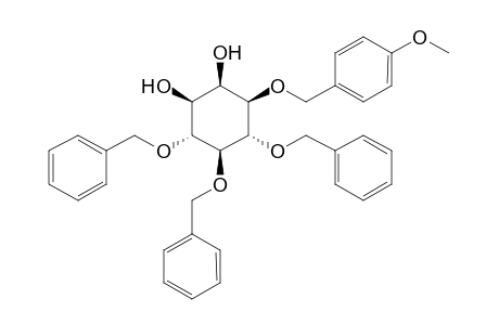 (+)-4,5,6-O-Tri-O-benzyl-1-O-(p-methoxybenzyl)-myo-inositol
