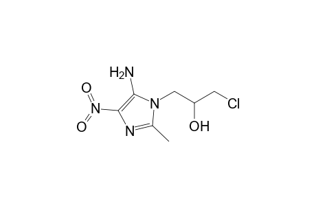 5-Amino-1-(3-chloro-2-hydroxypropyl)-2-methyl-4-nitroimidazole
