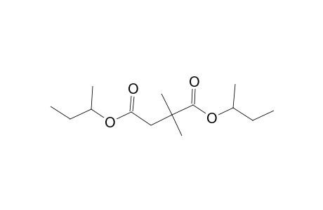 Butanedioic acid, 2,2-dimethyl-, bis(1-methylpropyl) ester