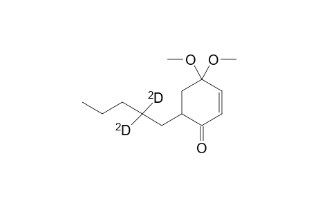 4,4-Dimethoxy-6-pentyl-2-cyclohexen-1-one