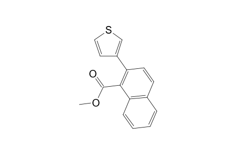 Methyl 2-(thiophen-3-yl)-1-naphthoate