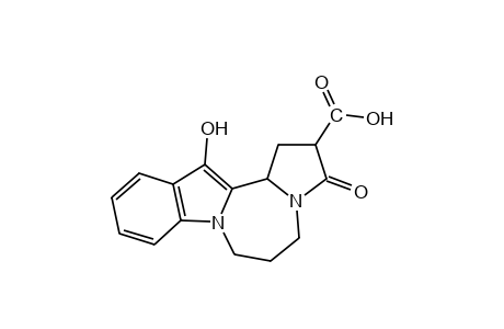 1,2,3,5,6,7-HEXAHYDRO-13-METHYL-3-OXOPYRROLO[1',2':1,2][1,4]DIAZEPINO[1,2-a]INDOLE-2-CARBOXYLIC ACID