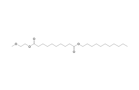 Sebacic acid, 2-methoxyethyl undecyl ester