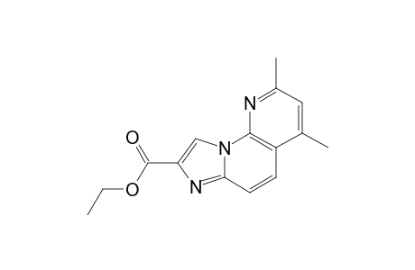 ETHYL-6,8-DIMETHYLIMIDAZO-[1,2-A]-[1,8]-NAPHTHYRIDINE