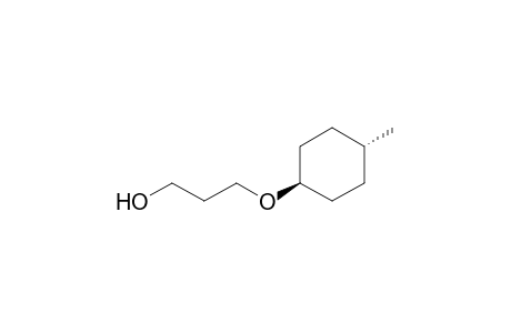 3-[(trans-4-methylcyclohexyl)oxy]propan-1-ol