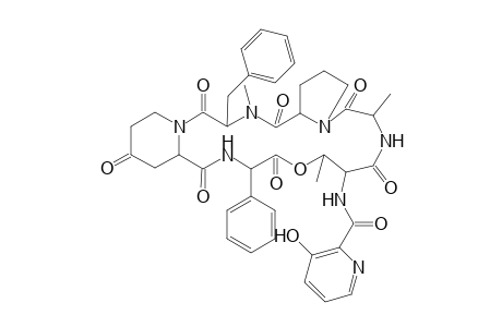 Virginiamycin S1, 2-D-alanine-