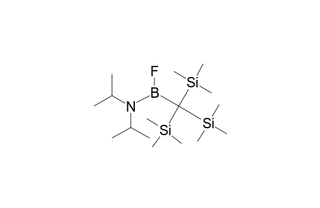 (diisopropylamino)-fluoro[tri(trimethylsilyl)methyl]borane