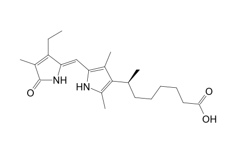 (-)-(S)-7-(4-Ethyl-3,8,10-trimethyl-2-oxo-1,11-dihydrodipyrrin-9-yl)octanoic acid