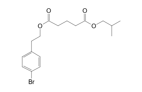 Glutaric acid, 2-(4-bromophenyl)ethyl isobutyl ester