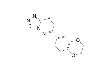 6-(2,3-Dihydro-1,4-benzodioxin-6-yl)-7H-[1,2,4]triazolo[3,4-b][1,3,4]thiadiazine