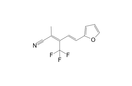 (2Z,4E)-5-(2-furanyl)-2-methyl-3-(trifluoromethyl)penta-2,4-dienenitrile