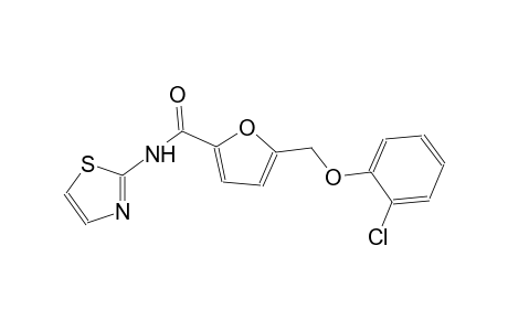 5-[(2-chlorophenoxy)methyl]-N-(1,3-thiazol-2-yl)-2-furamide