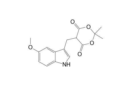 3-[(2,2-Dimethyl-4,6-dioxo-1,3-dioxolan-5-yl)methyl]-5-methoxyindole
