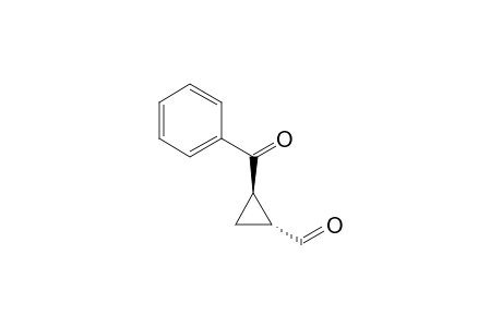 trans-2-Benzoylcyclopropane-1-carboxaldehyde