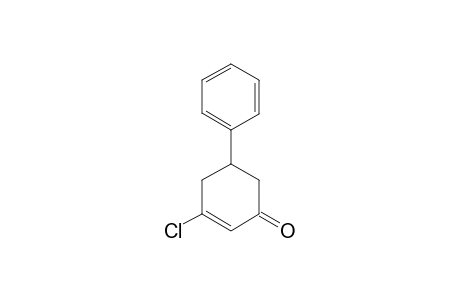 BETA-CHLORO-5-PHENYL-CYCLOHEX-2-ENONE
