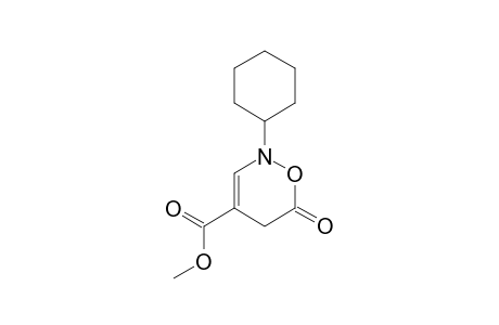 METHYL-2-N-CYCLOHEXYL-6-OXO-5,6-DIHYDRO-2H-1,2-OXAZINE-4-CARBOXYLATE