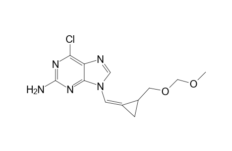 (Z/E)-2-Amino-6-chloro-9-[2-(methoxymethoxymethyl)cyclopropylidenemethyl]purine
