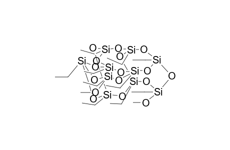 1,3,5,7,9,11,13,15,17,19-Decaethyl-9,17-dimethoxypentacyclo[13.5.1.1(3,1)3.1(5,1)1.1(7,1)9]decasiloxane