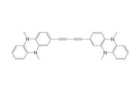1,4-Bis[2-(5,10-dihydro-5,10-dimethylphenanzinyl)]buta-1,3-diyne
