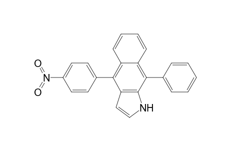 4-(4-nitrophenyl)-9-phenyl-1H-benzo[f]indole
