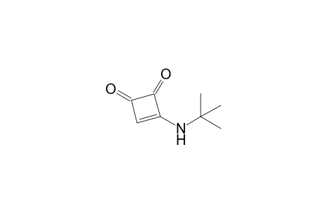 3-t-Butylamino-3-cyclobuten-1,2-dione