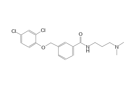 3-[(2,4-dichlorophenoxy)methyl]-N-[3-(dimethylamino)propyl]benzamide