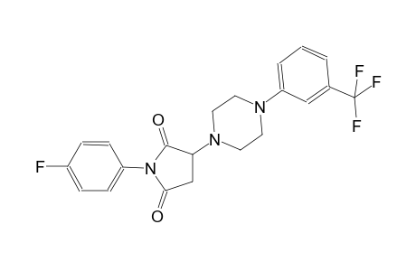 2,5-pyrrolidinedione, 1-(4-fluorophenyl)-3-[4-[3-(trifluoromethyl)phenyl]-1-piperazinyl]-
