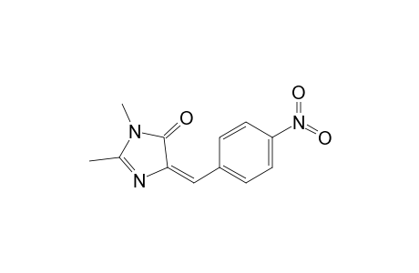 1,2-Dimethyl-4-(4-nitrobenzylidene)imidazolin-5-one
