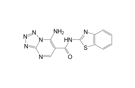 7-Amino-N-(benzothiazol-2-yl)-tetrazolo[1,5-a]pyrimidine-6-carboxamide