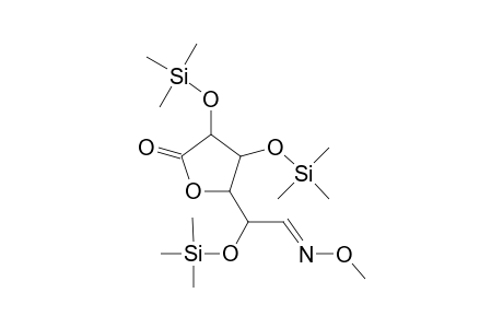 Glucuronic acid, .gamma.-lactone, methoxime, tri-TMS, isomer 1