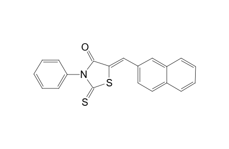 (5Z)-5-(2-Naphthylmethylene)-3-phenyl-2-thioxo-1,3-thiazolidin-4-one