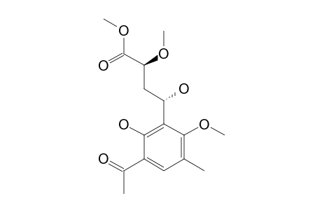 METHYL-(2S,4S)-6'-METHOXY-GLOBOSCINATE