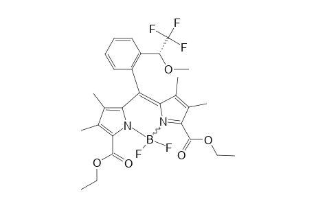 DIETHYL-(S)-8-[2-(2,2,2-TRIFLUORO-1-METHOXYETHYL)-PHENYL]-1,2,6,7-TETRAMETHYL-4,4-DIFLUORO-4-BORA-3A,4A-DIAZA-S-INDACENE-3,5-DICARBOXYLATE