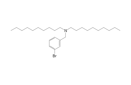 3-Bromobenzylamine, N,N-didecyl-