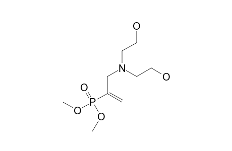 DIMETHYL-3-BIS-(2-HYDROXYETHYL)-AMINO-METHYLPROP-1-EN-2-YL-PHOSPHONATE