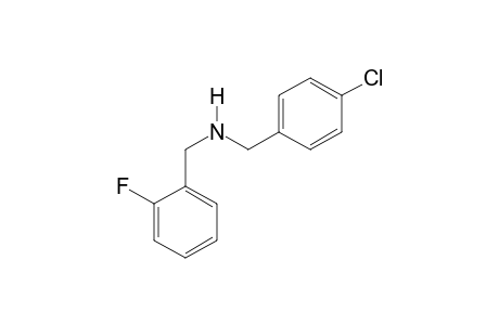 N-(4-Chlorobenzyl)-2-fluorobenzylamine