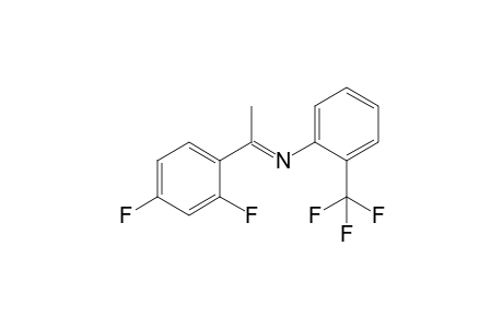 N-[1-(2,4-Difluorophenyl)ethylidene]-2-(trifluoromethyl)aniline