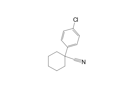 Cyclohexanecarbonitrile, 1-(p-chlorophenyl)-