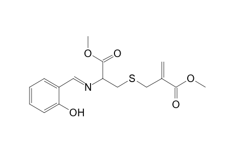 N-2-Hydroxybenzylidene-S-(2'-methoxycarbonylallyl)cysteine methyl ester