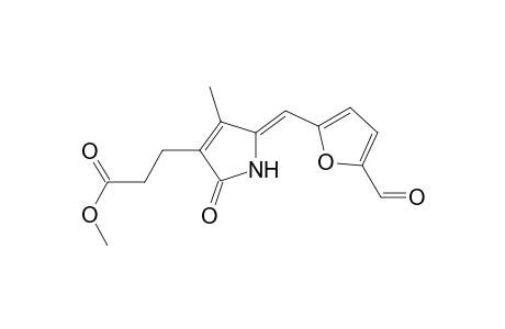 Methyl 2,5-dihydro-4-methyl-2-oxo-5-[(5'-formylfuran-2'-yl)methylidene]-1H-pyrrole-3-propanoate