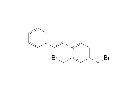 2,4-bis(bromomethyl)-1-[(E)-2-phenylethenyl]benzene