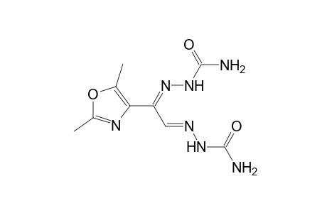 2,5-dimethyl-4-oxazoleglyoxylaldehyde, bis(semicarbazone)