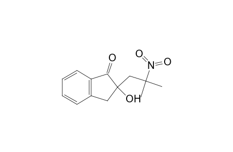 1H-Inden-1-one, 2,3-dihydro-2-hydroxy-2-(2-methyl-2-nitropropyl)-