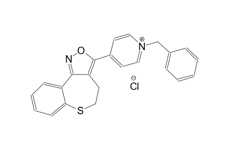 1-benzyl-4-(4,5-dihydro[1]benzothiepino[5,4-c]isoxazol-3-yl)pyridinium chloride